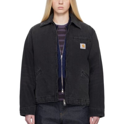 Carhartt WIP Black OG Detroit Denim Jacket