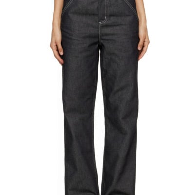 Carhartt WIP Black Simple Jeans