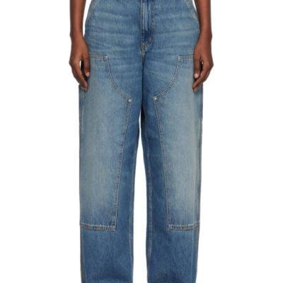 Carhartt WIP Blue Brandon Double Knee Jeans