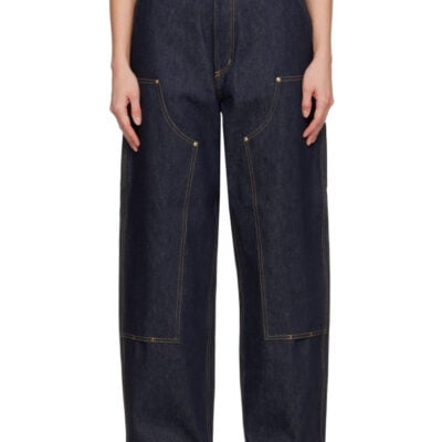 Carhartt WIP Blue Denim Brandon Double Knee Jeans