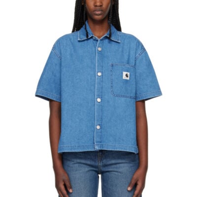 Carhartt WIP Blue Lovilia Denim Shirt
