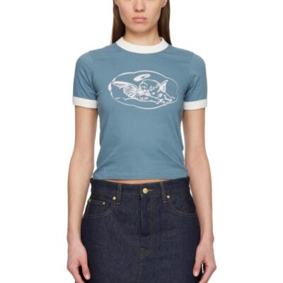 Carhartt WIP Blue Reminiscing Ringer T-shirt