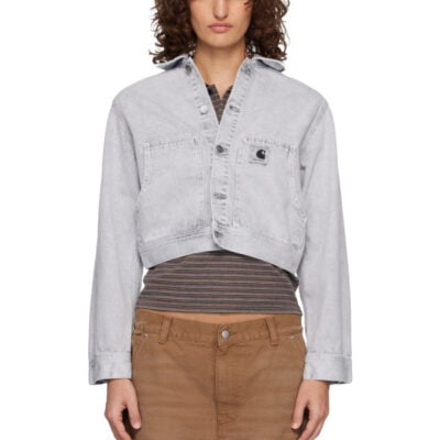 Carhartt WIP Gray Arca Denim Jacket