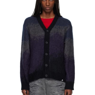 Carhartt WIP Navy & Purple Tinley Cardigan