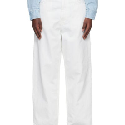 Carhartt WIP White Brandon Jeans