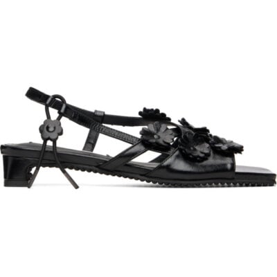 Cecilie Bahnsen Black CBarna Heeled Sandals