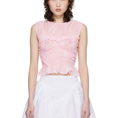 Cecilie Bahnsen Pink CBuphi Top