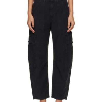 Citizens Of Humanity Black Marcelle Cargo Pants