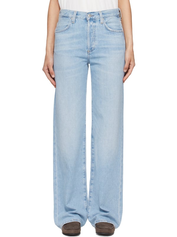 Citizens Of Humanity Blue Annina Straight Leg 30" Jeans