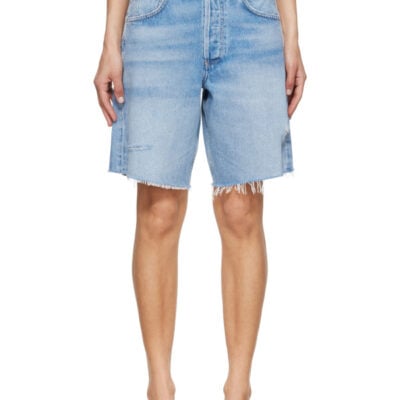Citizens Of Humanity Blue Ayla Shorts