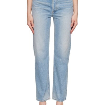 Citizens Of Humanity Blue Blaine Vintage Straight Jeans