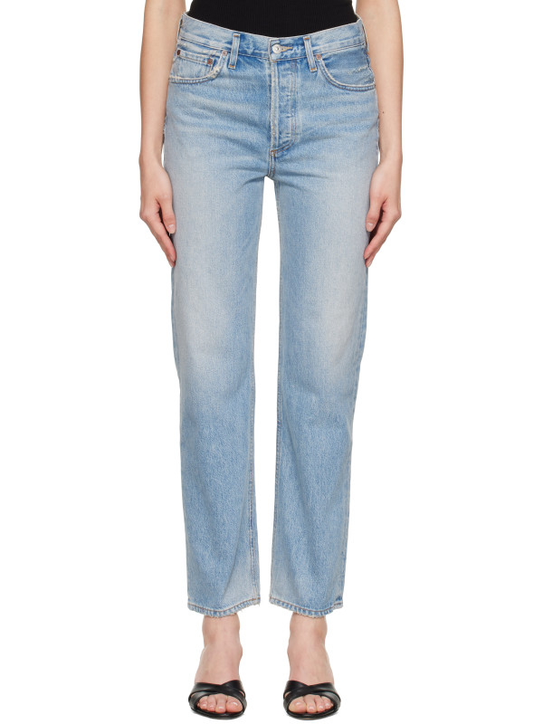 Citizens Of Humanity Blue Blaine Vintage Straight Jeans