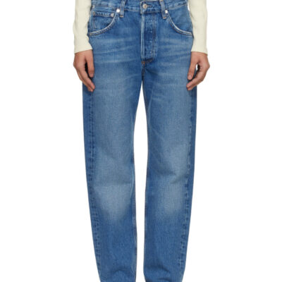 Citizens Of Humanity Blue Straight Winslow Long Jeans
