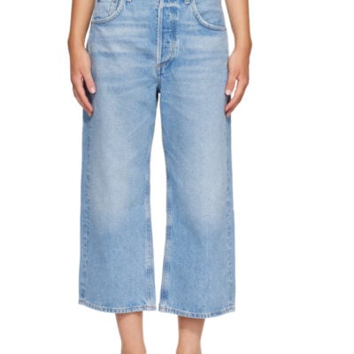 Citizens Of Humanity Blue Vintage Culotte Jeans