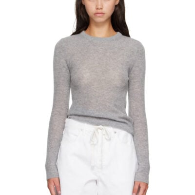 Citizens Of Humanity Gray Alessia Crewneck Sweater