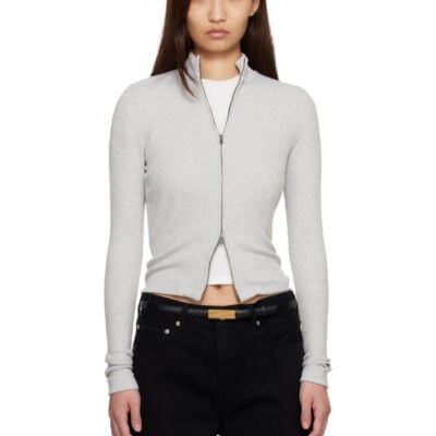 Citizens Of Humanity Gray Zip Sweater