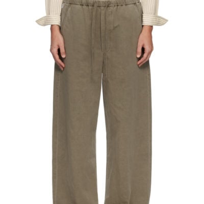 Citizens Of Humanity Khaki Aurora Pull On Trousers