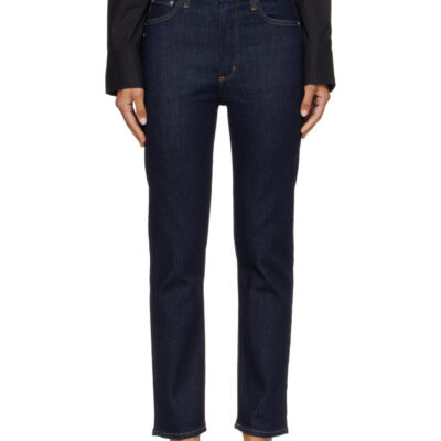 Citizens Of Humanity Navy Caia Straight Jeans