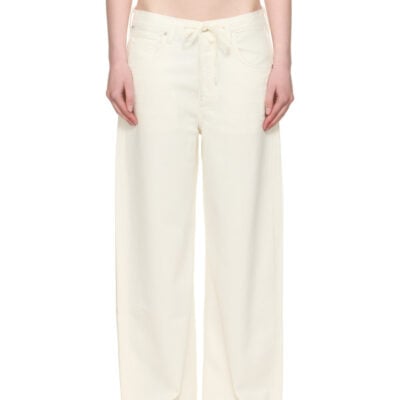 Citizens Of Humanity Off-White Baggy Brynn Jeans
