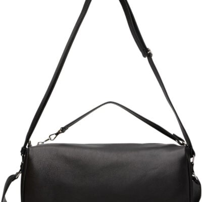 Courrèges Black Medium Three Sixty Leather Bag