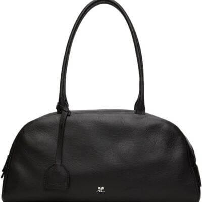 Courrèges Black Monday Leather Bag