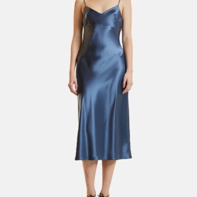 Cynthia Rowley Satin Slip Dress
