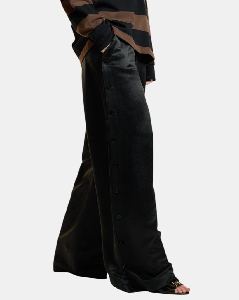 Cynthia Rowley Wide Leg Snap Pants