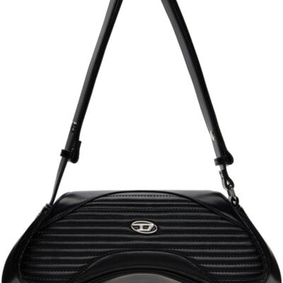 Diesel Black Play Crossbody Bag