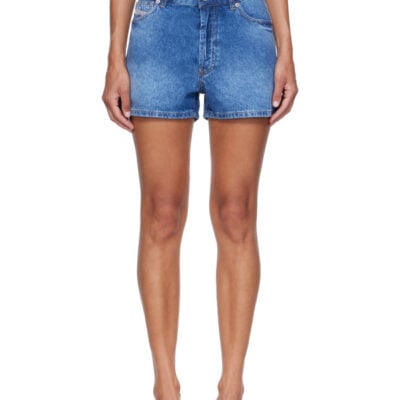 Diesel Blue De-Helios Denim Shorts