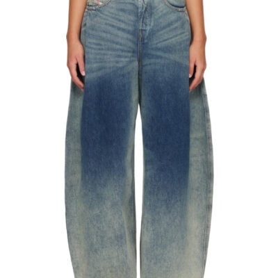 Diesel Blue High Waist 1987 D-Khelz Jeans