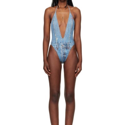 Diesel Blue Kinsley-Dnm Swimsuit