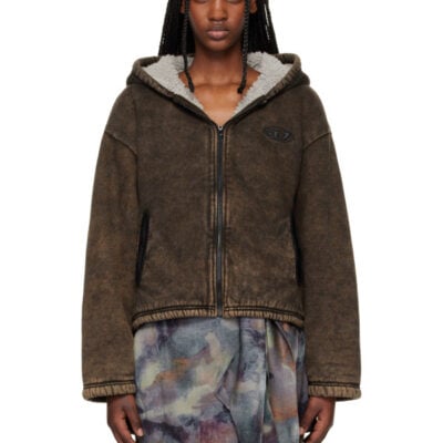 Diesel Brown F-Ella Hoodie