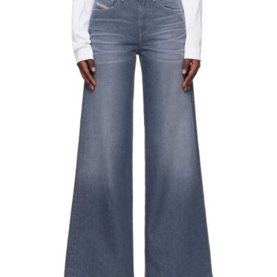 Diesel Gray 1978 D-Akemi Flare Jeans