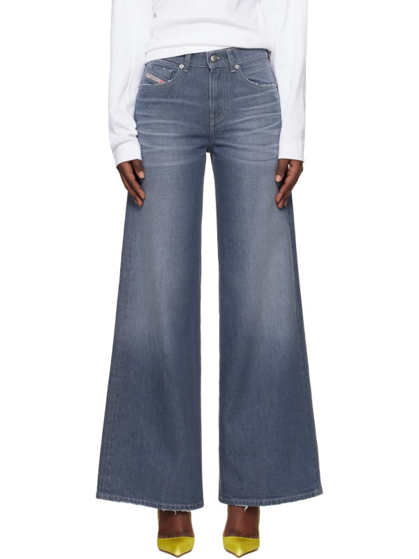 Diesel Gray 1978 D-Akemi Flare Jeans