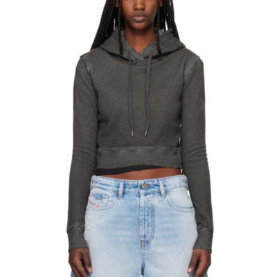 Diesel Gray F-Slimmy-Hood-S3 Hoodie