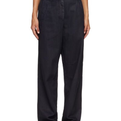 Dries Van Noten Black Darted Jeans