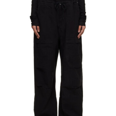 Entire Studios Black Barren Cargo Pants