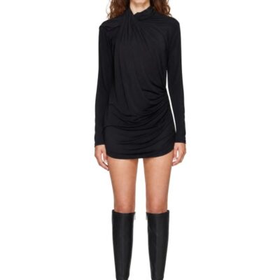 Entire Studios Black Dalters Minidress