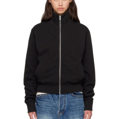 Entire Studios Black Standard Track Jacket