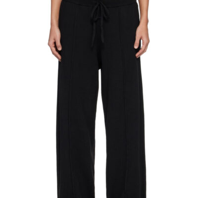 Fear of God ESSENTIALS Black Relaxed Lounge Sweatpants