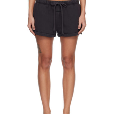 Fear of God ESSENTIALS Black Signature Running Shorts