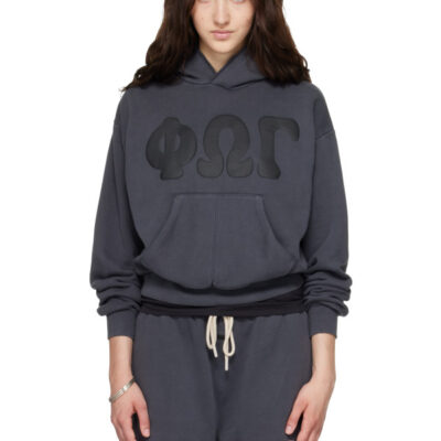 Fear of God ESSENTIALS Gray 90s Fleece Hoodie