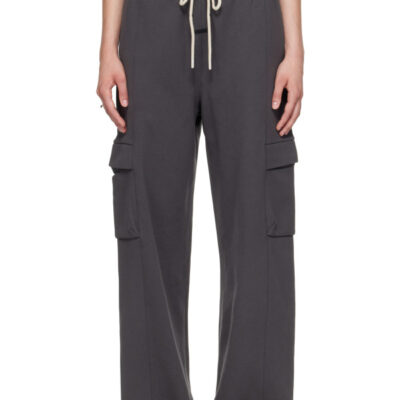 Fear of God ESSENTIALS Gray Cargo Relaxed Sweatpants