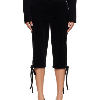 Fidan Novruzova Black Ira Capri Trousers