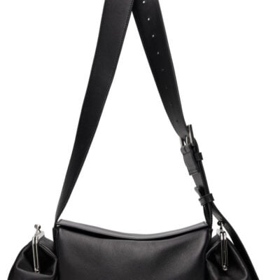 Fidan Novruzova Black Lala Leather Bag