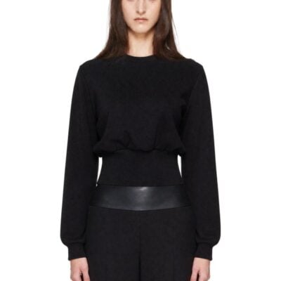 Fidan Novruzova Black Lia Sweatshirt