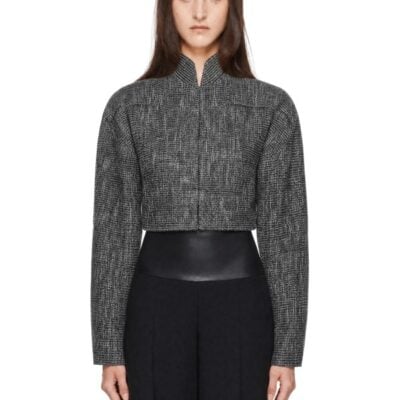 Fidan Novruzova Gray Kael Jacket