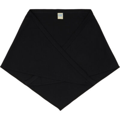 FLORE FLORE Black Flore Scarf