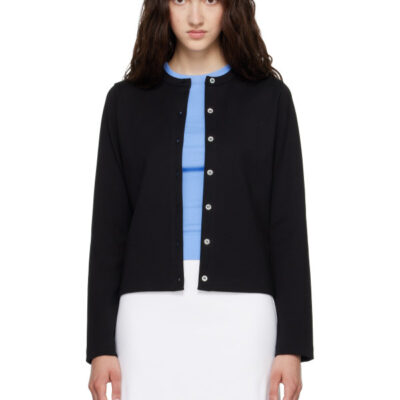 FLORE FLORE Black Poppy Cardigan