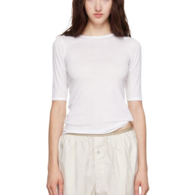 FLORE FLORE White Anna T-shirt